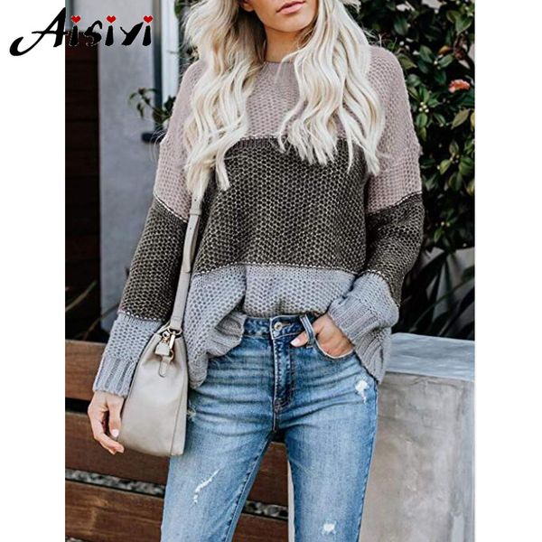jumper autumn loose colorful striped sweaters pullovers winter fluffy sweater female casual knitted color block sweater women, White;black
jumper autumn loose colorful striped sweaters pullovers winter fluffy sweater female casual knitted color block sweater women, White;black