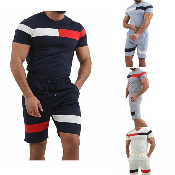 heflashor fashion men's sport sets t shirts shorts two pieces sets casual tracksuit male o neck tshirt gyms fitness shorts men, Gray
heflashor fashion men's sport sets t shirts shorts two pieces sets casual tracksuit male o neck tshirt gyms fitness shorts men, Gray