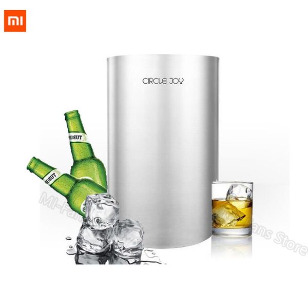 stainless steel double-deck ice bucket champagne bucket wine wine barrel container kitchen toolscontainer
stainless steel double-deck ice bucket champagne bucket wine wine barrel container kitchen toolscontainer