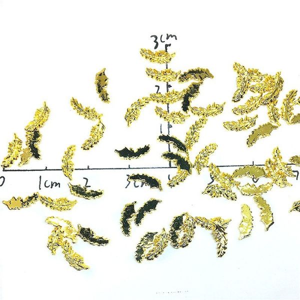 20 pcs mini leaves gold nail art decorations 3d metal charms decors women fashion glitter manicure supplies kawaii japan style, Silver;gold
20 pcs mini leaves gold nail art decorations 3d metal charms decors women fashion glitter manicure supplies kawaii japan style, Silver;gold