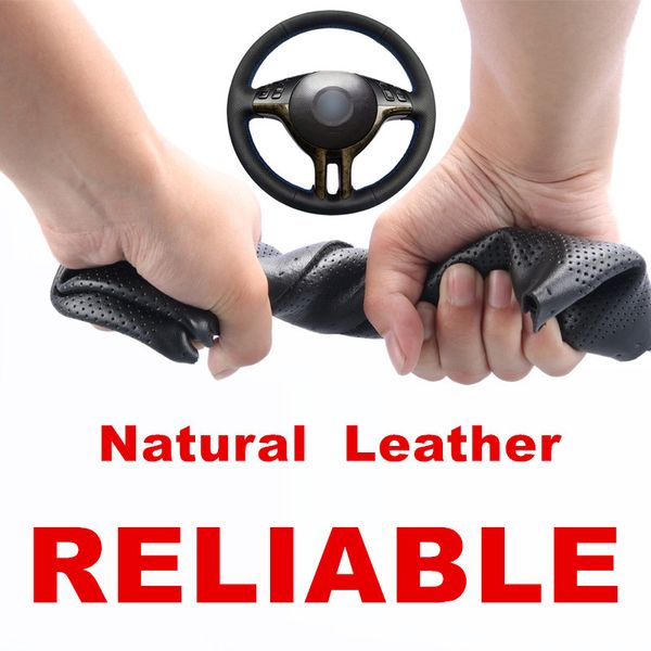 car steering wheel covers wrap hand sewing diy black genuine leather for e39 e46 325i e53 x5
car steering wheel covers wrap hand sewing diy black genuine leather for e39 e46 325i e53 x5