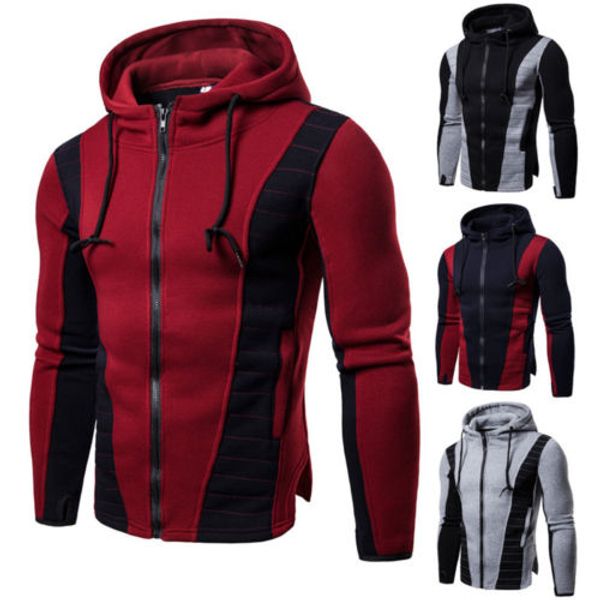 2018 winter new mens long sleeve warm hoodie hoody casual jumper jacket coat top, Black;brown
2018 winter new mens long sleeve warm hoodie hoody casual jumper jacket coat top, Black;brown