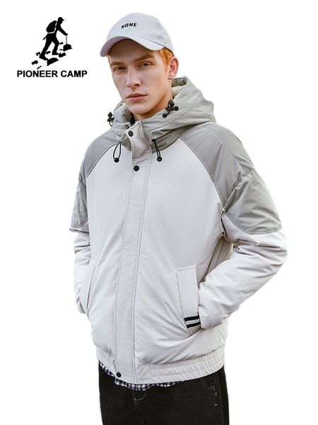 pioneer camp fashion men's down jacket thick khaki color hooded warm zipper coat jackets 2019 ayr903428, Black
pioneer camp fashion men's down jacket thick khaki color hooded warm zipper coat jackets 2019 ayr903428, Black
