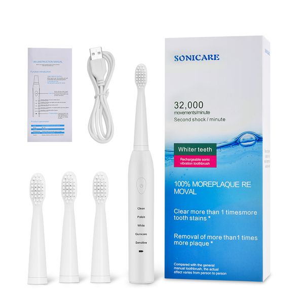 5 mode ultrasonic electric toothbrush polish clean white gumcare sensitive teeth whitening kit cleaning tool oral hygiene care
5 mode ultrasonic electric toothbrush polish clean white gumcare sensitive teeth whitening kit cleaning tool oral hygiene care