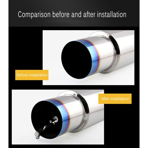turbine pipe muffler for car tuning universal professional tail turbine whistle exhaust pipe to motorcycle senda of-road vehicle
turbine pipe muffler for car tuning universal professional tail turbine whistle exhaust pipe to motorcycle senda of-road vehicle