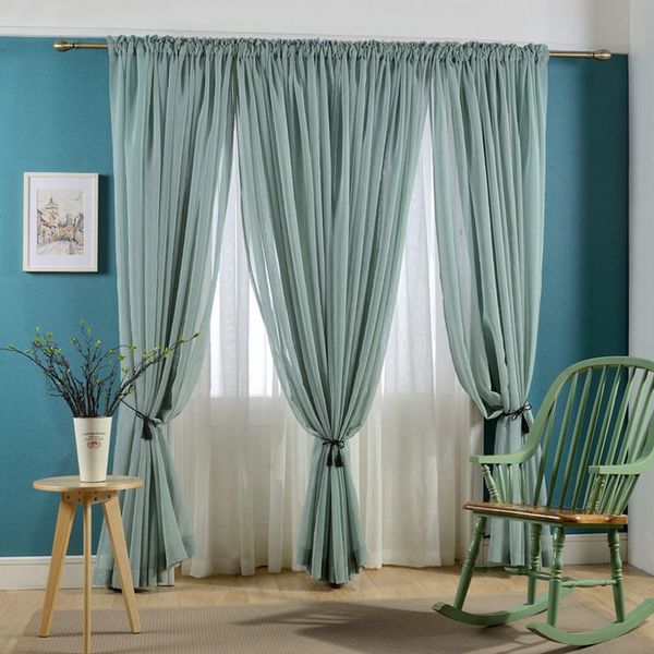 faux linen voile curtain solid color sheer curtains rod pocket modern tulle room home yarn window curtain sold as single panel
faux linen voile curtain solid color sheer curtains rod pocket modern tulle room home yarn window curtain sold as single panel