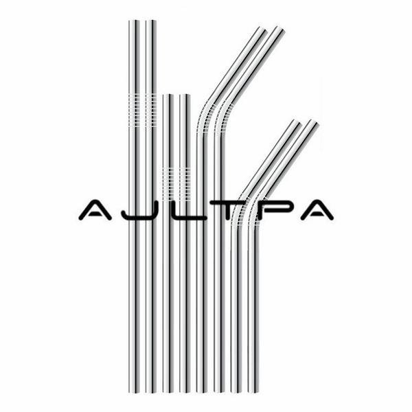 2000pcs/lot stainless steel straw reusable straight bent metal drinking straw bar accessory diameter 6mm length 160mm-265mm
2000pcs/lot stainless steel straw reusable straight bent metal drinking straw bar accessory diameter 6mm length 160mm-265mm