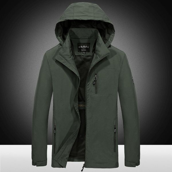 coat men's spring and autumn 2018 new style men's trench coat large size loose casual clothes outdoor quick drying charge jacket, Black;brown
coat men's spring and autumn 2018 new style men's trench coat large size loose casual clothes outdoor quick drying charge jacket, Black;brown