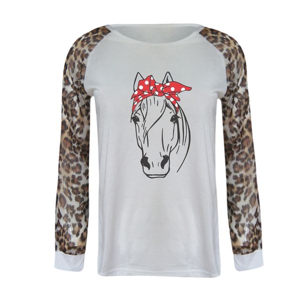 leopard t shirt womens pullover long sleeve oversized ladies t-shirt ropa plus size horse print t shirt women haut femme, White
leopard t shirt womens pullover long sleeve oversized ladies t-shirt ropa plus size horse print t shirt women haut femme, White