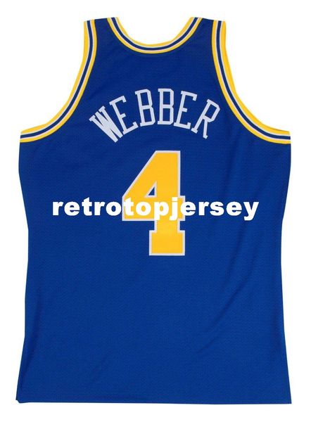 chris webber #4 sewn mitchell & ness '96 blue jersey mens vest size xs-6xl stitched basketball jerseys ncaa, Black;blue
chris webber #4 sewn mitchell & ness '96 blue jersey mens vest size xs-6xl stitched basketball jerseys ncaa, Black;blue