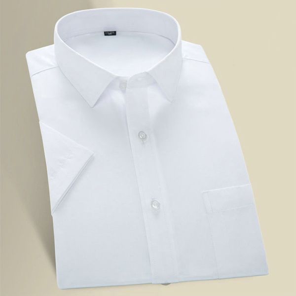 mens short-sleeved pure white shirt dress shirts short sleeved men's cotton anti-wrinkle business workwear casual shirts howdfeo, White;black
mens short-sleeved pure white shirt dress shirts short sleeved men's cotton anti-wrinkle business workwear casual shirts howdfeo, White;black