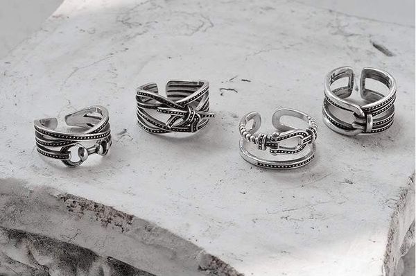 anenjery vintage 925 sterling silver rings for women men punk thai silver horseshoe bowknot index rings adjustable s-r389
anenjery vintage 925 sterling silver rings for women men punk thai silver horseshoe bowknot index rings adjustable s-r389