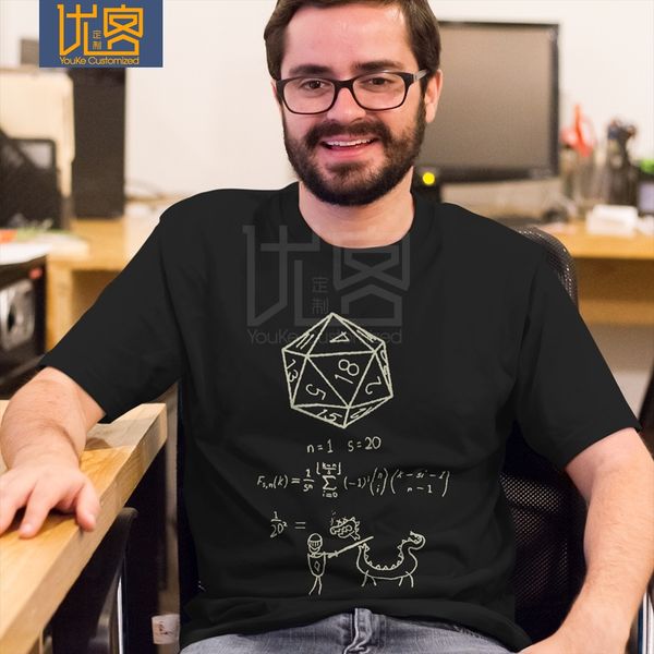 the science of 20 sided dice t shirt men d20 math dnd dungeons and dragons clothes popular t-shirt crewneck 100% cotton tees, White;black
the science of 20 sided dice t shirt men d20 math dnd dungeons and dragons clothes popular t-shirt crewneck 100% cotton tees, White;black