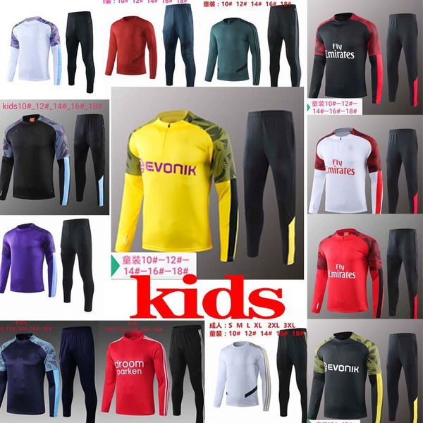19 20 borussia dortmund tracksuit manchester jersey city ac milan ajax kids soccer 2019 2020 marseille football tracksuit kids survetement, Black
19 20 borussia dortmund tracksuit manchester jersey city ac milan ajax kids soccer 2019 2020 marseille football tracksuit kids survetement, Black
