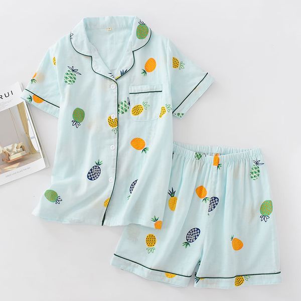 pyjamas women 100% cotton short sleeves ladies pajama sets shorts cute cartoon print japanese simple sleepwear homewear pijamas, Blue;gray
pyjamas women 100% cotton short sleeves ladies pajama sets shorts cute cartoon print japanese simple sleepwear homewear pijamas, Blue;gray