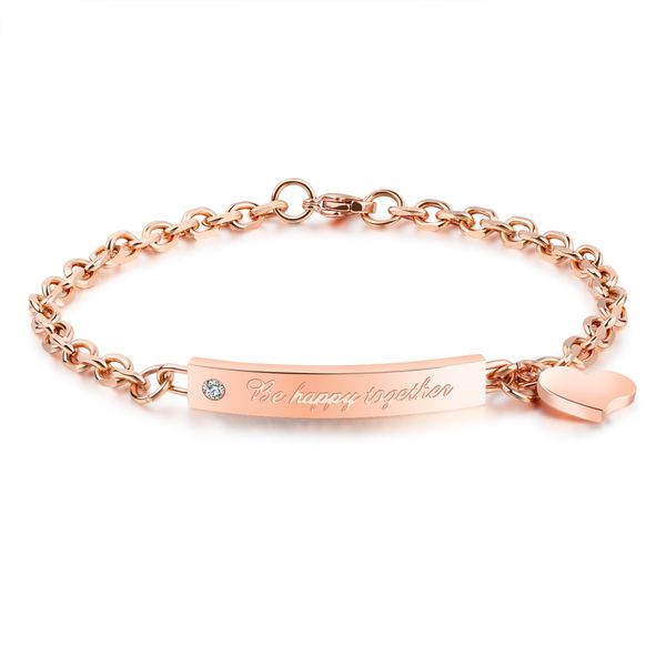 heart-shaped tag bracelet fashion quality designer jewelry rose gold chain elegant ladies jewelry 3-gs864, Golden;silver
heart-shaped tag bracelet fashion quality designer jewelry rose gold chain elegant ladies jewelry 3-gs864, Golden;silver