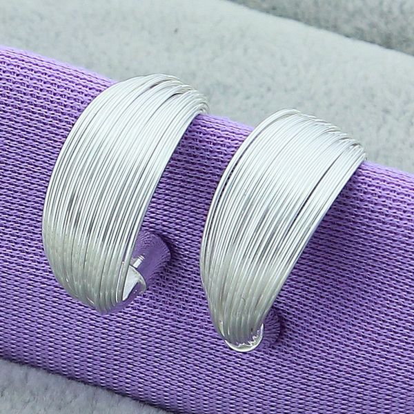 vintage hoop earrings fashion earrings for women 925 silver color jewelry boutique multi-line 3 style, Golden;silver
vintage hoop earrings fashion earrings for women 925 silver color jewelry boutique multi-line 3 style, Golden;silver