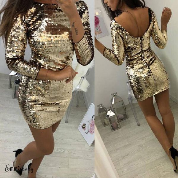 casual dresses fashion evening party sequin club short women autumn golden sequins bodycon dress womens, Black;gray
casual dresses fashion evening party sequin club short women autumn golden sequins bodycon dress womens, Black;gray