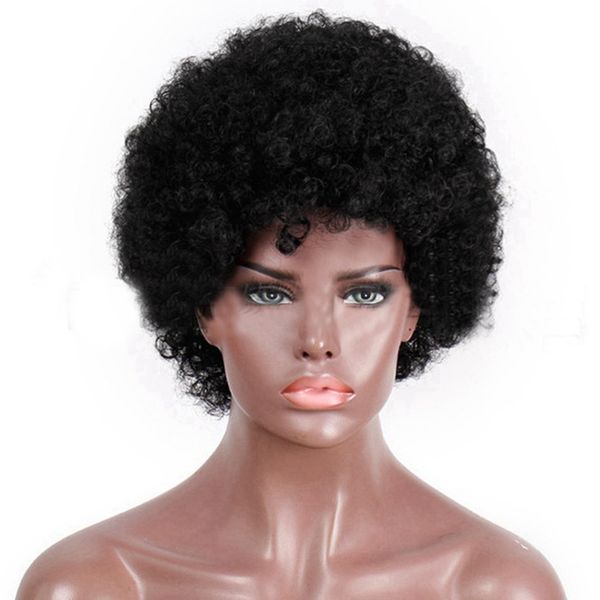 curly wig synthetic elastic european american human hair fluffy adjustable strap party short high temperature silk, Brown
curly wig synthetic elastic european american human hair fluffy adjustable strap party short high temperature silk, Brown