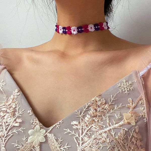 vogallery colorful flower women chokers necklaces fashion handmade jewelry summer short necklace chocker cotton thread choker, Golden;silver
vogallery colorful flower women chokers necklaces fashion handmade jewelry summer short necklace chocker cotton thread choker, Golden;silver