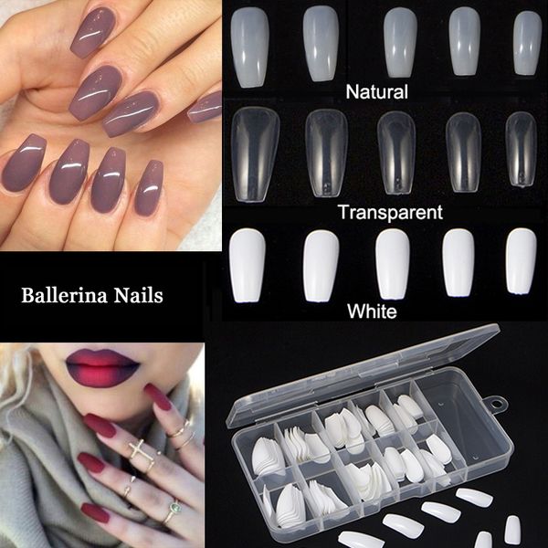 100pcs/box new ballerina nail tips full nails coffin shape artificial french fake nail tip salon decorated transparent fake, Red;gold
100pcs/box new ballerina nail tips full nails coffin shape artificial french fake nail tip salon decorated transparent fake, Red;gold