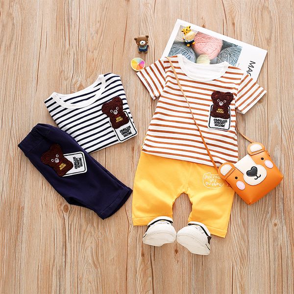 baby boys clothing sets new style summer children clothes cute fashion bear + short pants 2pc kids clothes sets, White
baby boys clothing sets new style summer children clothes cute fashion bear + short pants 2pc kids clothes sets, White