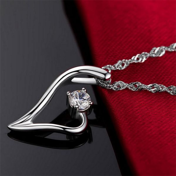 charm heart zircon pendant necklace female lady choker accessories fashion silver 925 necklace jewelry for women christmas gift
charm heart zircon pendant necklace female lady choker accessories fashion silver 925 necklace jewelry for women christmas gift