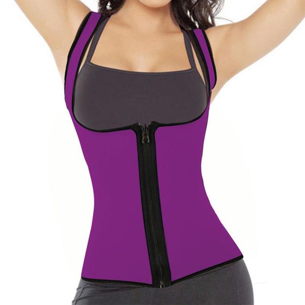 2020 newly women sweat body slimming vest neoprene body shaper waist trainer belly fat burning weight loss corset workout, Black;white
2020 newly women sweat body slimming vest neoprene body shaper waist trainer belly fat burning weight loss corset workout, Black;white