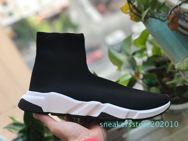 2020 люкс носок обуви casual обувь speed trainer кроссовки speed trainer носок гонки бегуны черные ботинки мужчина женщина мода открытая, Black
2020 люкс носок обуви casual обувь speed trainer кроссовки speed trainer носок гонки бегуны черные ботинки мужчина женщина мода открытая, Black