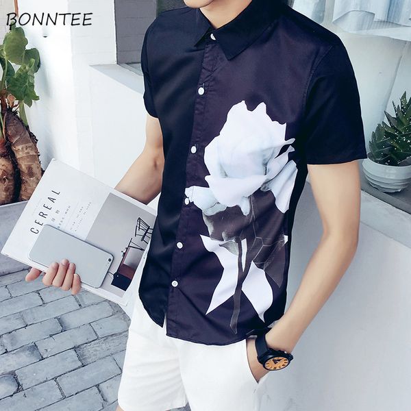 shirts men printed short sleeve slim single breasted chinese style soft leisure daily shirt mens fashion floral clothing chic, White;black
shirts men printed short sleeve slim single breasted chinese style soft leisure daily shirt mens fashion floral clothing chic, White;black