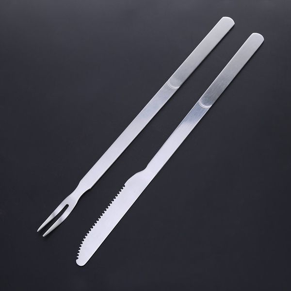 stainless steel skewers flat meat bbq skewers forks and knives outdoor bbq barbecue grill accessories roasting fork espeto inox bbq tools
stainless steel skewers flat meat bbq skewers forks and knives outdoor bbq barbecue grill accessories roasting fork espeto inox bbq tools