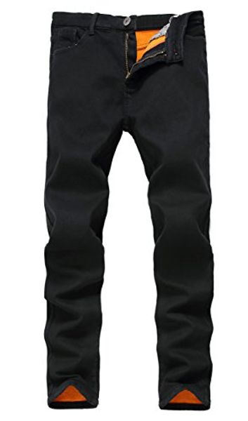 fredd marshall men's fleece lined skinny winter slim fit thicken warm stretch jeans, Blue
fredd marshall men's fleece lined skinny winter slim fit thicken warm stretch jeans, Blue