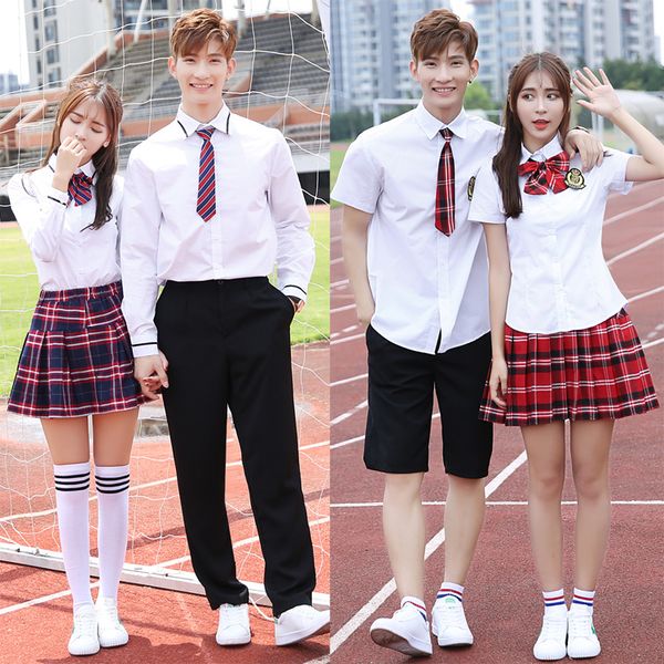 new jk england uniforms high school junior high school students uniforms autumn college wind suits korean campus clothing, White
new jk england uniforms high school junior high school students uniforms autumn college wind suits korean campus clothing, White