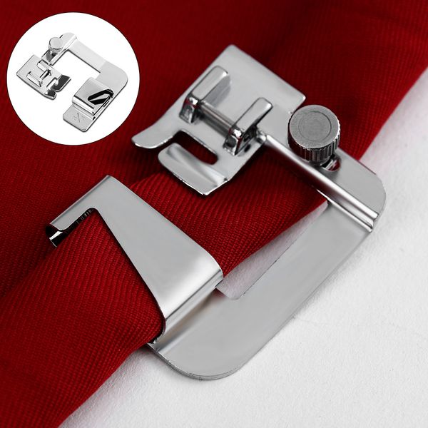 2019 1pc sew accessories rolled hem press foot hemmer foot 4/8" patchwork for women sewing machine household crochet accessories, Black
2019 1pc sew accessories rolled hem press foot hemmer foot 4/8" patchwork for women sewing machine household crochet accessories, Black