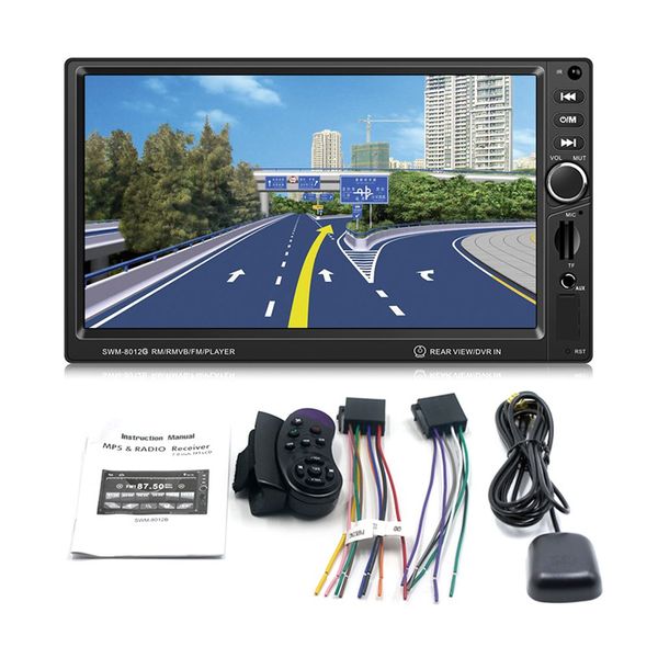 swm-8012g 7-inch large display screen gps navigation car dvd brake prompt vehicle music player support bluetooth mini tf card
swm-8012g 7-inch large display screen gps navigation car dvd brake prompt vehicle music player support bluetooth mini tf card