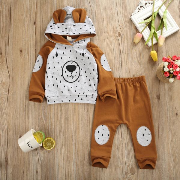 spring toddler baby boy bear t-shirt long leggings pants autumn outfits casual clothes set, White
spring toddler baby boy bear t-shirt long leggings pants autumn outfits casual clothes set, White