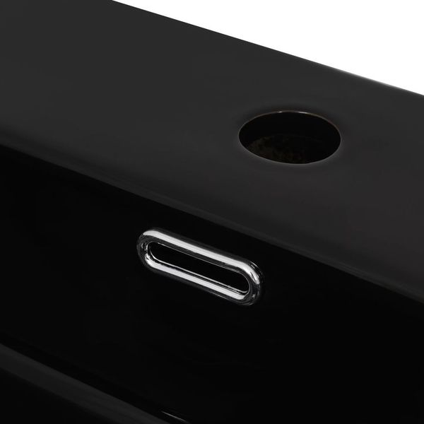 basin with hole for black ceramic tap 51.5x38.5x15 cm bathroom storage organization
basin with hole for black ceramic tap 51.5x38.5x15 cm bathroom storage organization