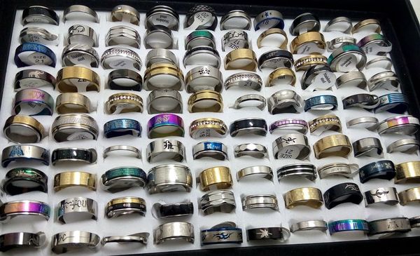 wholesale 50pcs mix men women fashion stainless steel rings men women couples wedding stainless steel ring jewelry wholesale, Silver
wholesale 50pcs mix men women fashion stainless steel rings men women couples wedding stainless steel ring jewelry wholesale, Silver