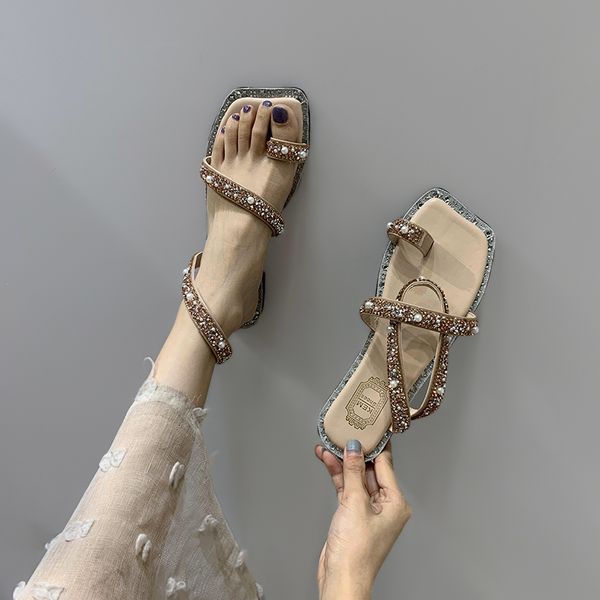 rhinestone sandals comfort shoes for women summer heels 2020 women's flip flops platform all-match suit female beige with, Black
rhinestone sandals comfort shoes for women summer heels 2020 women's flip flops platform all-match suit female beige with, Black