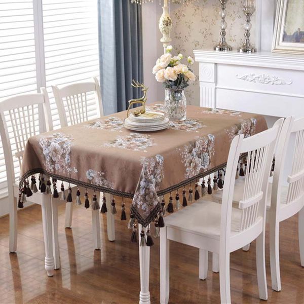 high end retro embroidered table cloth luxury jacquard solid tablecloth tassel toalha de mesa royal linen dinning table covers
high end retro embroidered table cloth luxury jacquard solid tablecloth tassel toalha de mesa royal linen dinning table covers