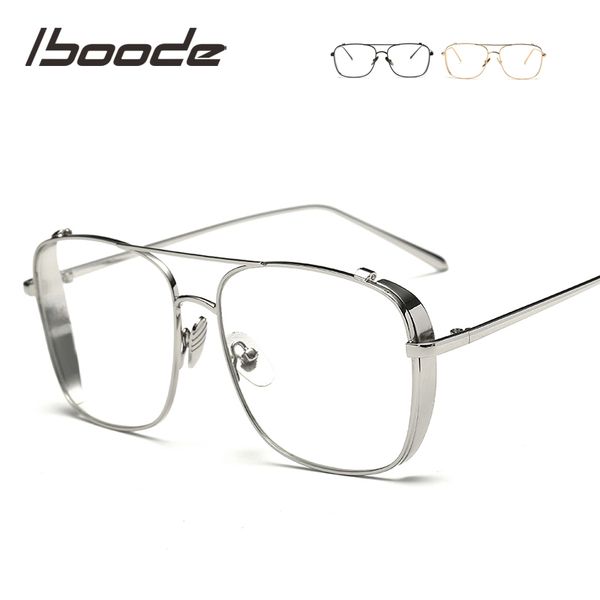 iboode oversized metal square glasses frame women men transparent square gold male female eyeglasses frames optical spectacles, Black
iboode oversized metal square glasses frame women men transparent square gold male female eyeglasses frames optical spectacles, Black