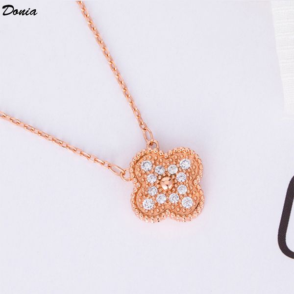 donia ювелирных изделия euro американская мода 925 серебряного цветок подарок микро инкрустированного циркона ожерелье модных аксессуары рос, Silver
donia ювелирных изделия euro американская мода 925 серебряного цветок подарок микро инкрустированного циркона ожерелье модных аксессуары рос, Silver