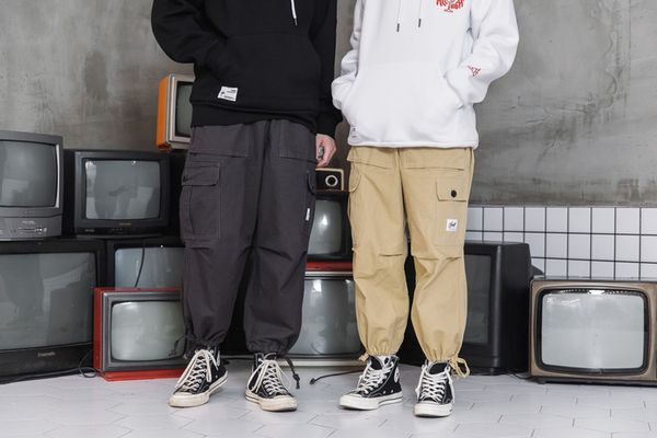 mens cargo track pants casual loose pants spring autumn fashion trousers teenager zipper fly males solid color pencil pants, Black
mens cargo track pants casual loose pants spring autumn fashion trousers teenager zipper fly males solid color pencil pants, Black