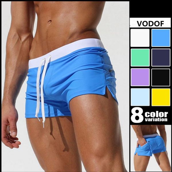 men's swimming trunks nylon mesh beach short swimwear gay swimsuit man surfing male swim suit underpants, White;black
men's swimming trunks nylon mesh beach short swimwear gay swimsuit man surfing male swim suit underpants, White;black