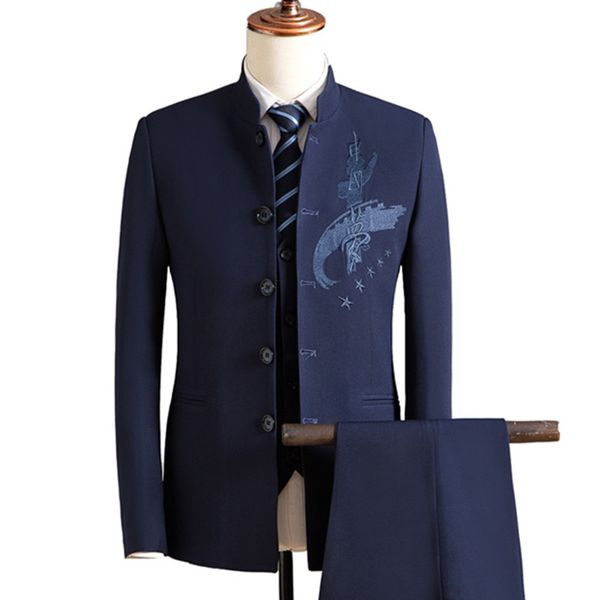 suit pants vest 3 pieces sets / 2020 fashion new men's casual boutique business dress suits blazers jacket coat trousers waistco, White;black
suit pants vest 3 pieces sets / 2020 fashion new men's casual boutique business dress suits blazers jacket coat trousers waistco, White;black