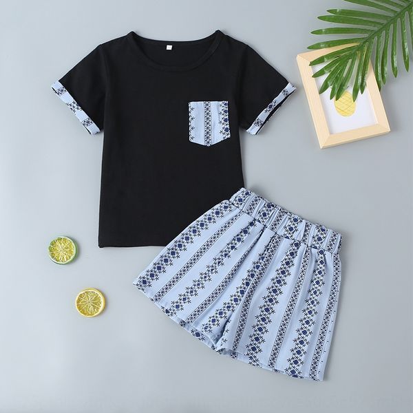tw4n8 2020 boys' summer children's black coat + blue printed pants two-piece 2020 boys' summer suit children's black coa
tw4n8 2020 boys' summer children's black coat + blue printed pants two-piece 2020 boys' summer suit children's black coa