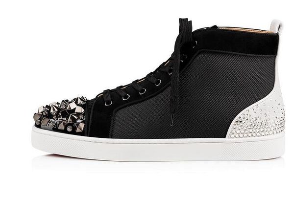 19s red bottoms кроссовки обувь для мужчин повседневная роскошь женщин мужские фронт mix шипы кристалл на открытом воздухе дизайнер chaussur, Black
19s red bottoms кроссовки обувь для мужчин повседневная роскошь женщин мужские фронт mix шипы кристалл на открытом воздухе дизайнер chaussur, Black