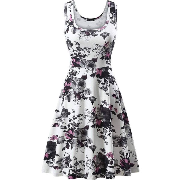womens dress women designer dresses dress summer women floral knee beach dresses korean elegant vestido de festa verano robe, Black;gray
womens dress women designer dresses dress summer women floral knee beach dresses korean elegant vestido de festa verano robe, Black;gray
