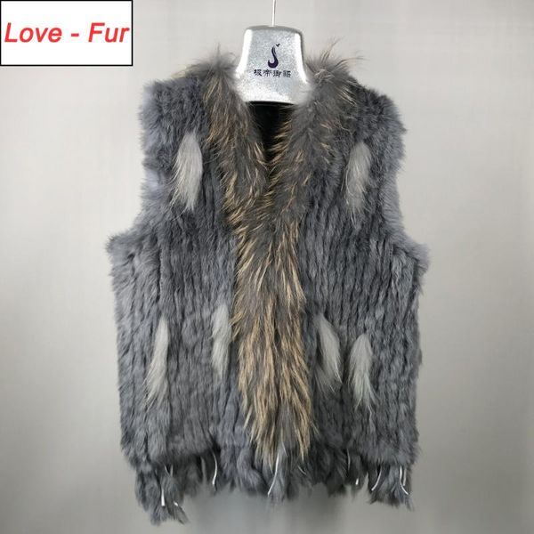 women's fur & faux women real vests 100% genuine knitted gilet tassels raccoon collar waistcoat, Black
women's fur & faux women real vests 100% genuine knitted gilet tassels raccoon collar waistcoat, Black