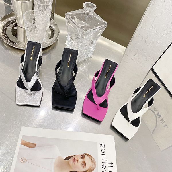 female shoes slippers women summer rubber flip flops slides fashion heeled mules square toe med 2020 hawaiian luxury heels, Black
female shoes slippers women summer rubber flip flops slides fashion heeled mules square toe med 2020 hawaiian luxury heels, Black